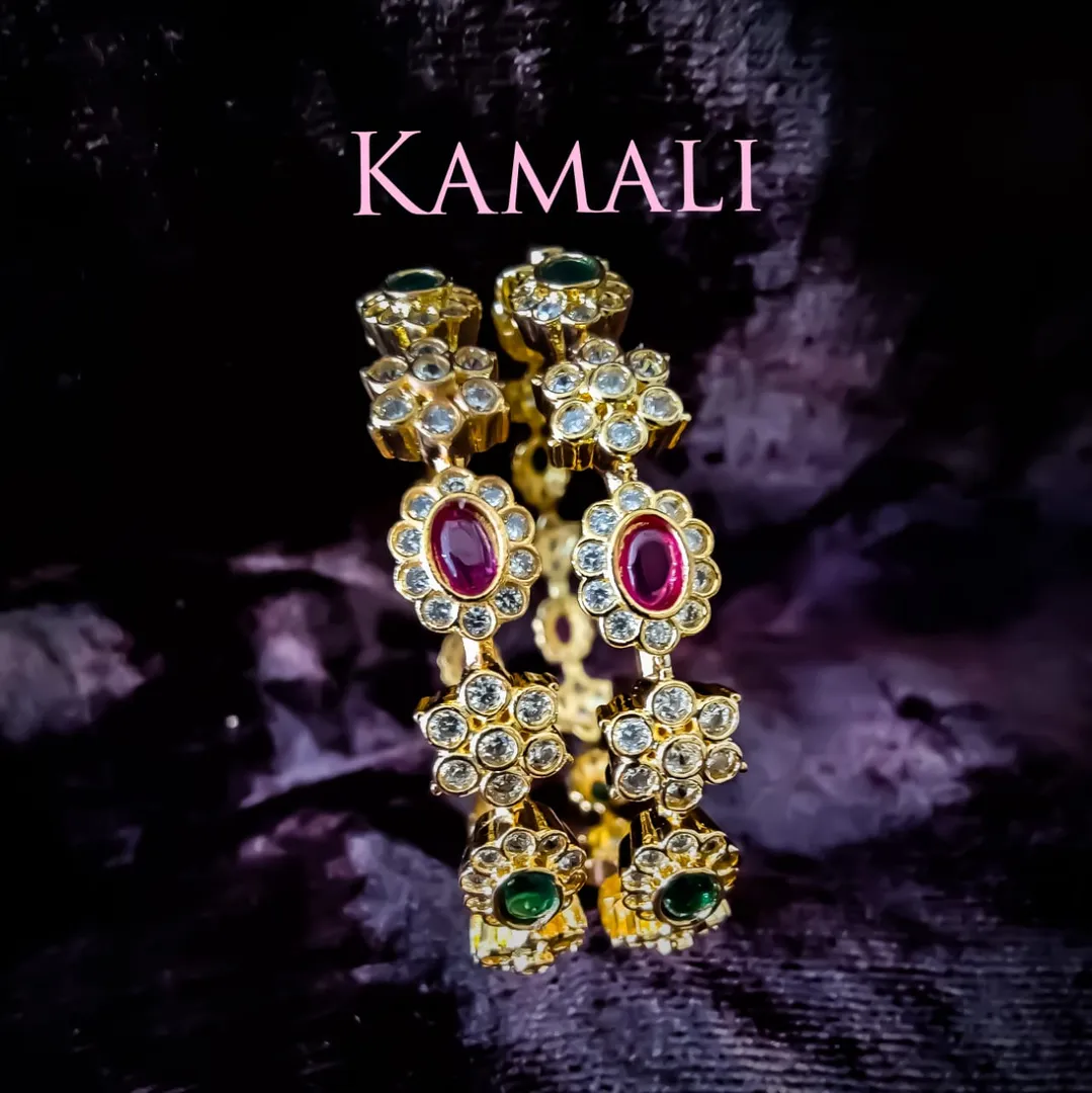 Ruby Stones Bangles for Party wear and daily wear
...
