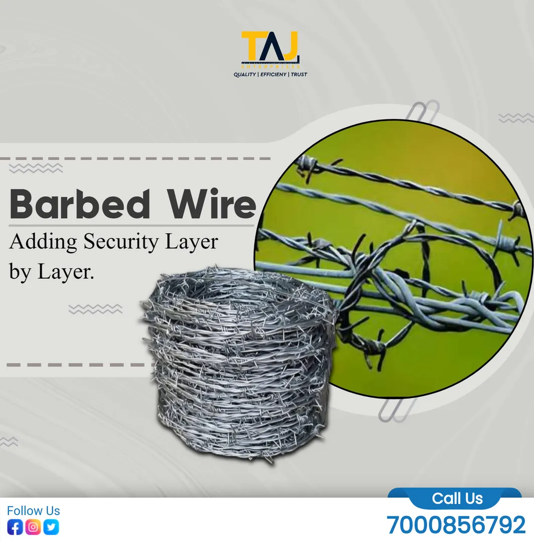 #TAJENTETPRISES
#BARBEDWIRE #chainlinkfencing #wel...