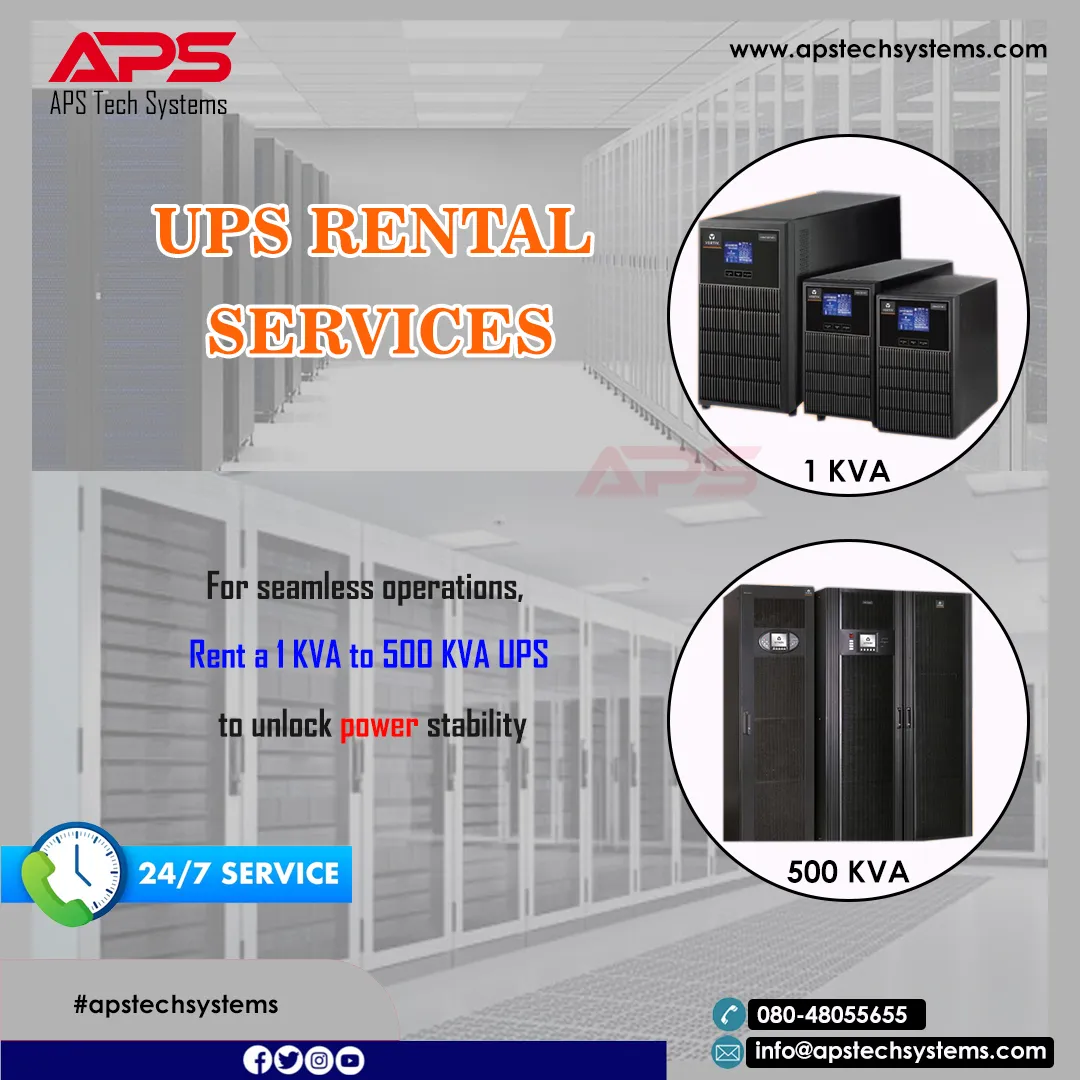 Rental ups in hyderabad
For any offices, industri...