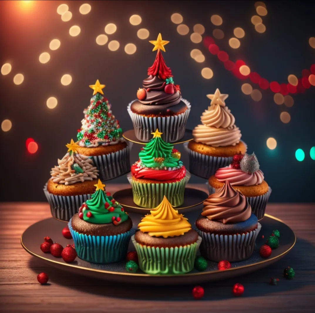 Bake your own cupcakes this Christmas.. Get cup ca...