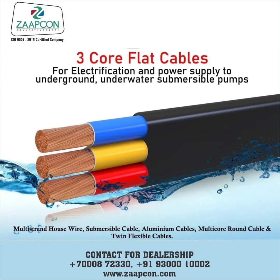 Best Manufacturer Of 3 Core Flat Cables Near Me In...