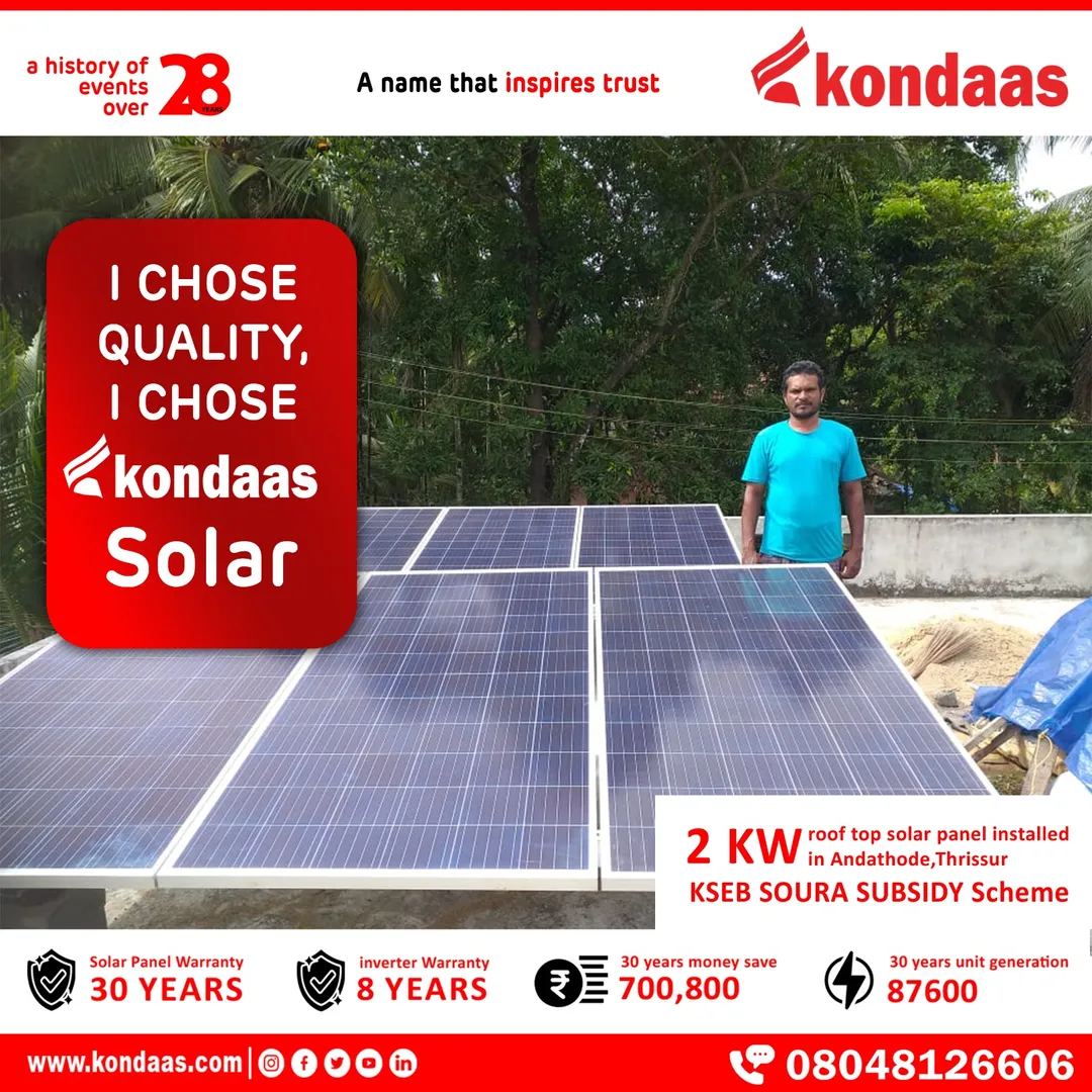 Happy to share that our team @kondaas Installed 2K...