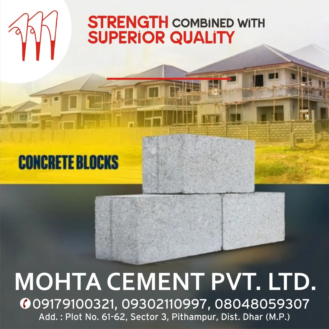 Top Manufacturer Of Concrete Blocks In Indore
For...