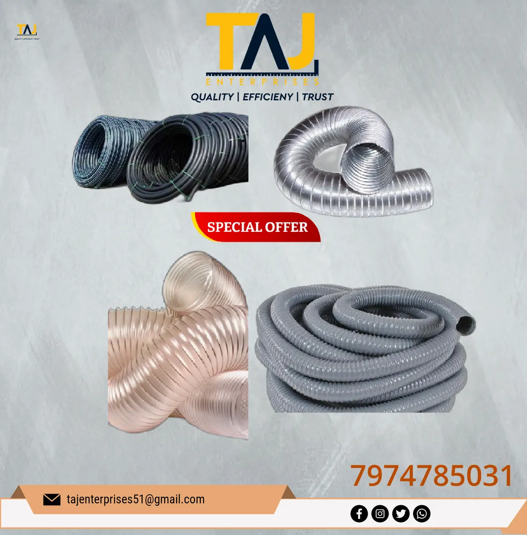 #TAJENTERPRISES
A ducting pipe, also known as a d...