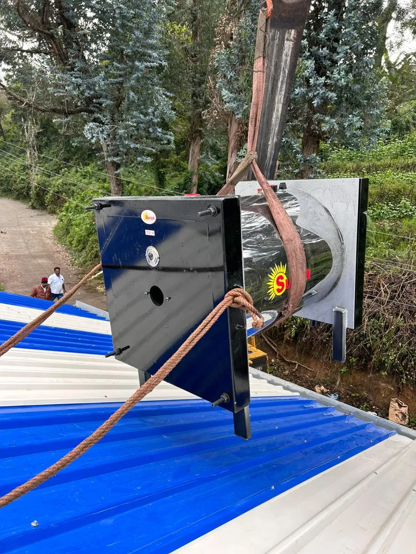 Surya Diesel Boiler was installed successfully at ...