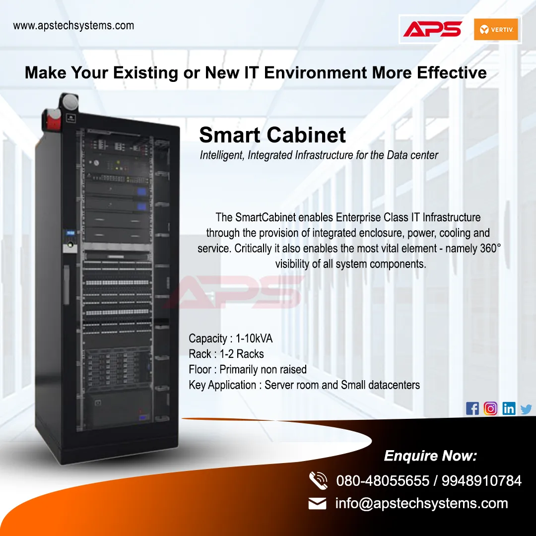 Smart Cabinet a fully integrated ‘Plug-n-Play’ Dat...