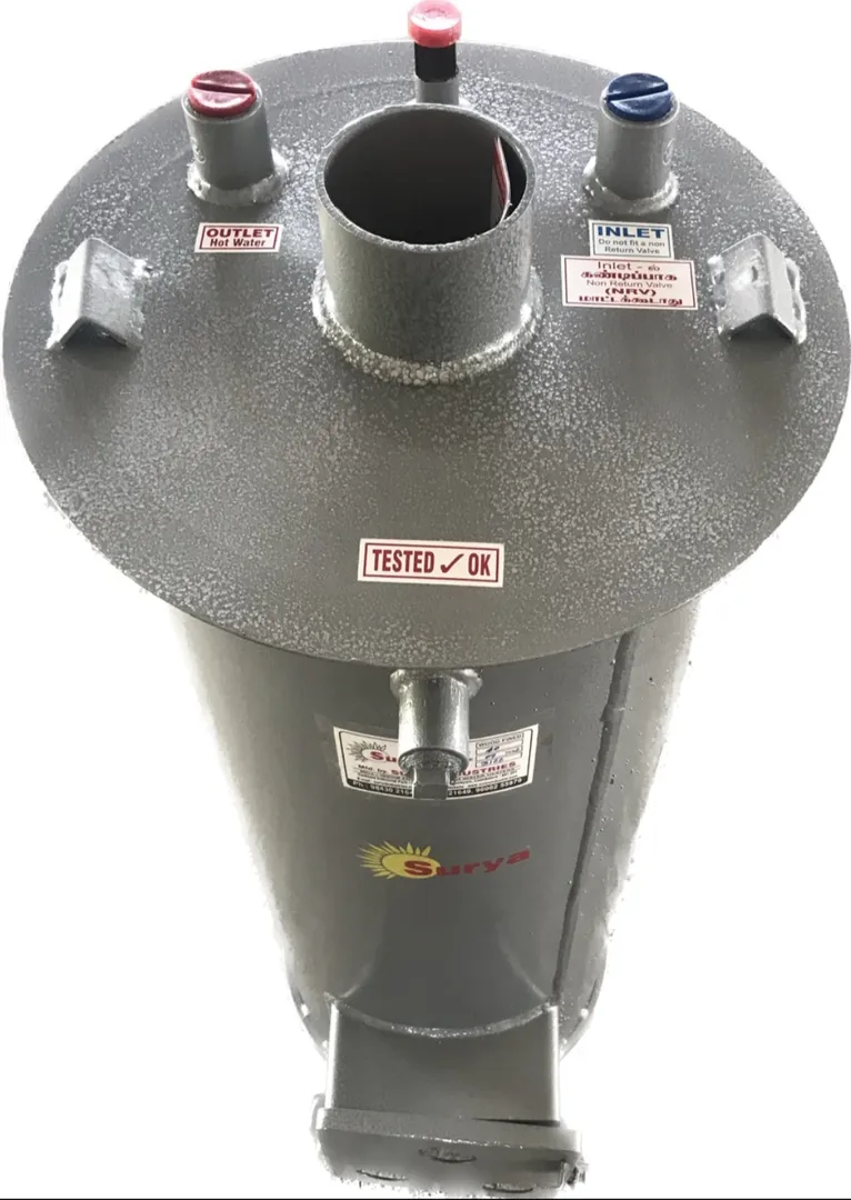 Surya wood fire water heater
Count on our boilers...
