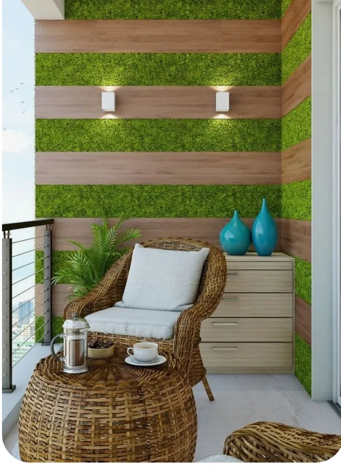 vertical garden(grass)
Artificial grass, a synthe...