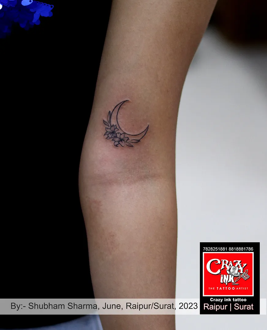 MOON AND FLOWER TATTOO DESIGN
By:- tattoo a...