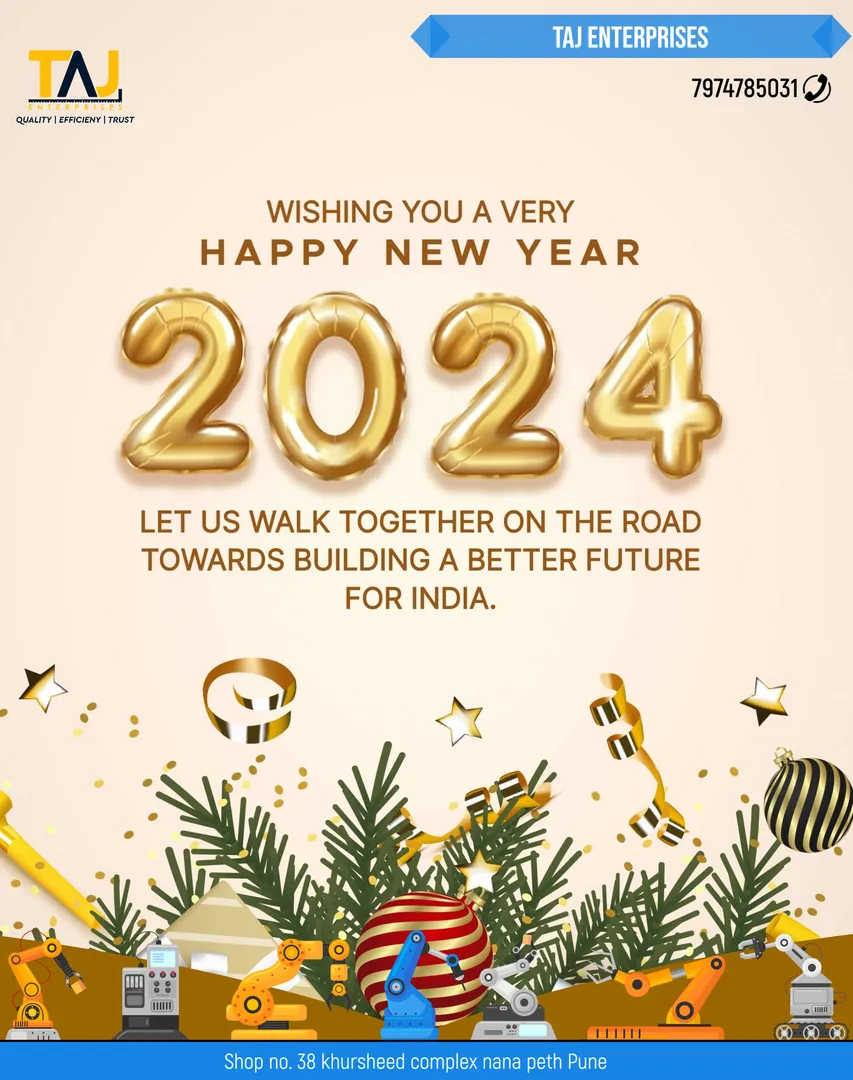Greetings from TAJ ENTERPRISES
#NewyearInstaSto...