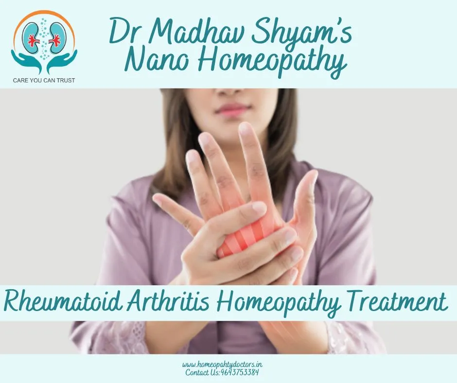 Rheumatoid arthritis is a chronic inflammatory dis...