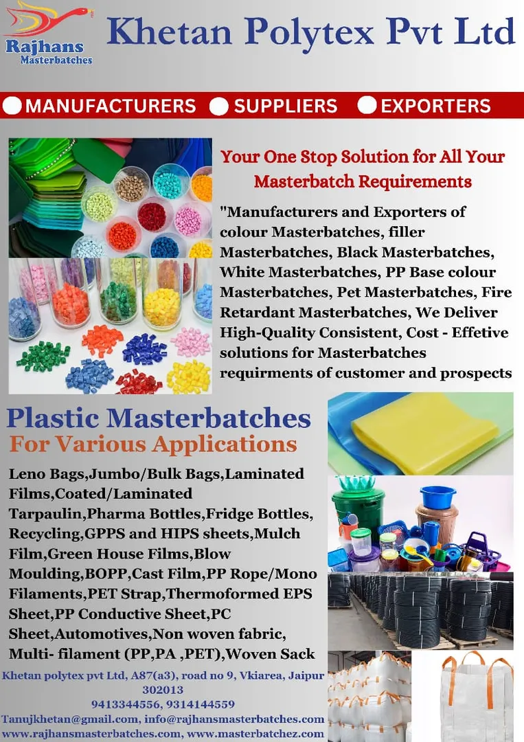 Your One Stop Solution for All Your Masterbatch Re...