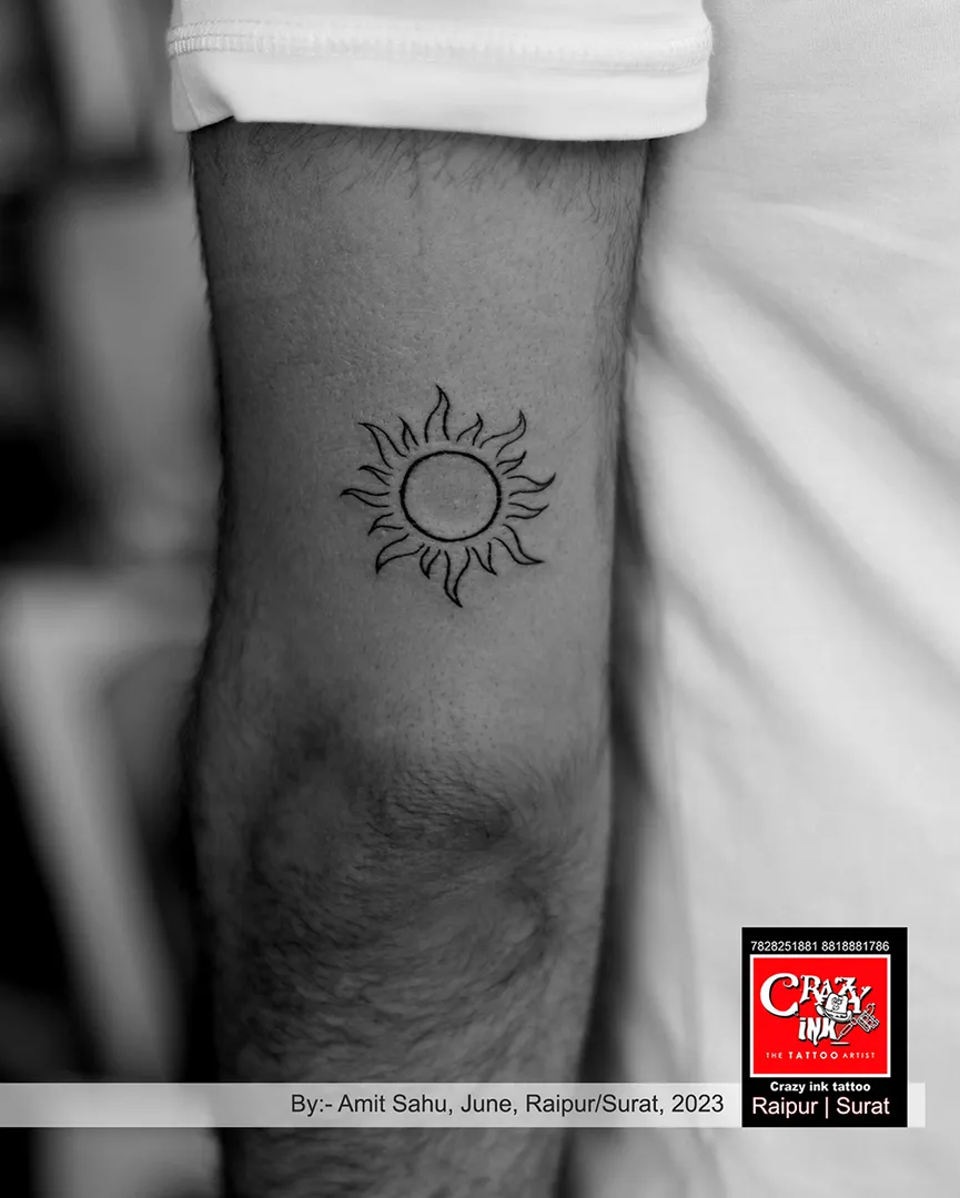 SUN TATTOO DESIGN
By:- tattoo artist, Amit S...