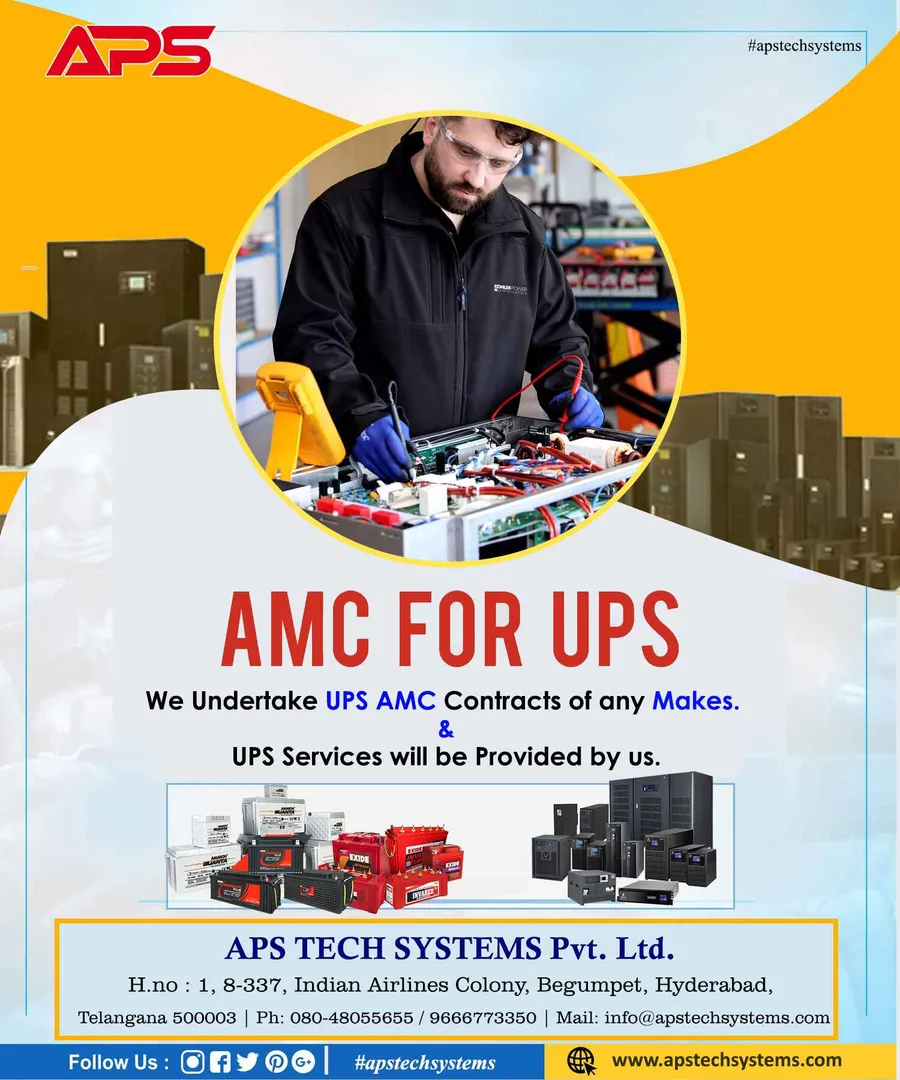 Online UPS AMC Service in India
Annual Maintenanc...