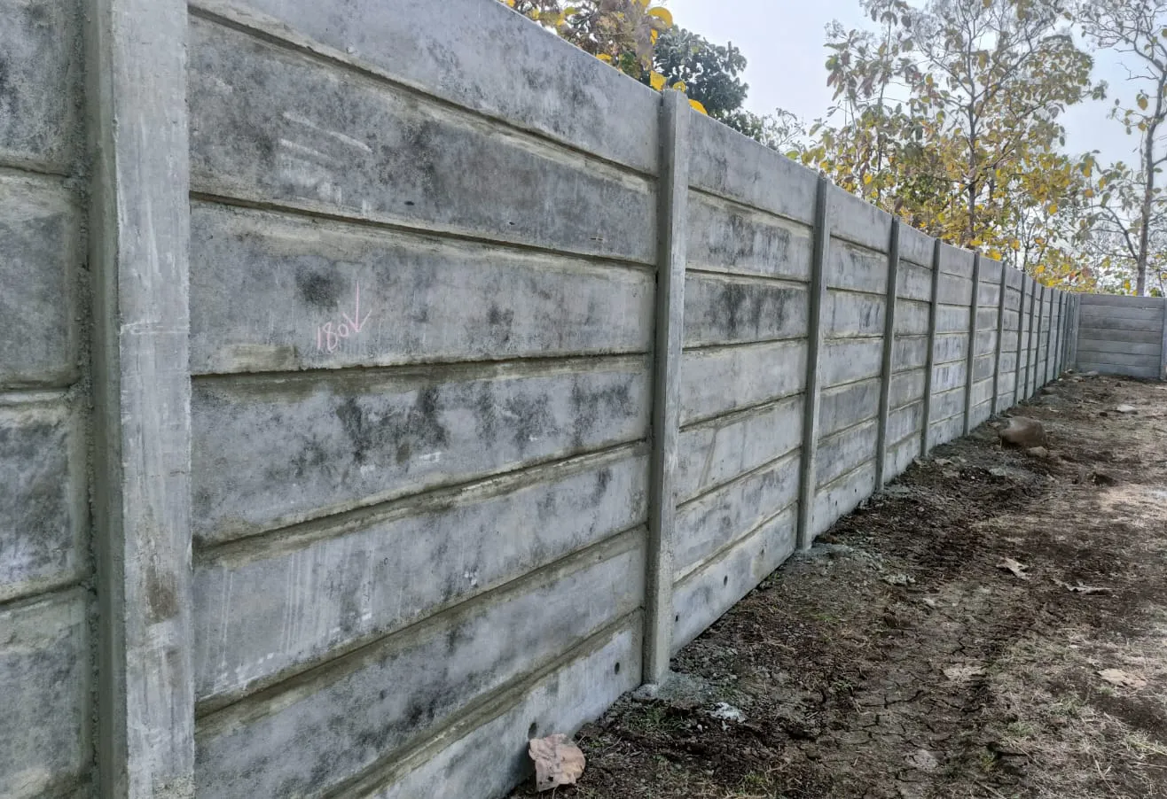 RCC prestress precast compound wall
We trilok pre...