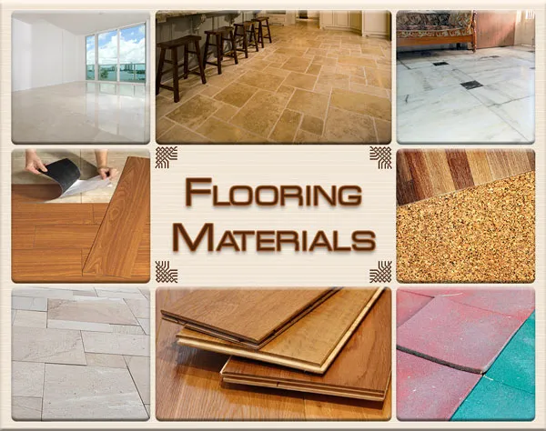 The choice of materials for floor covering is affe...