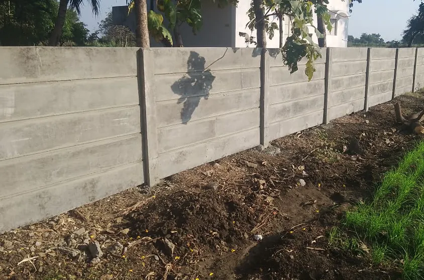 RCC prestress precast compound wall
We trilok pre...