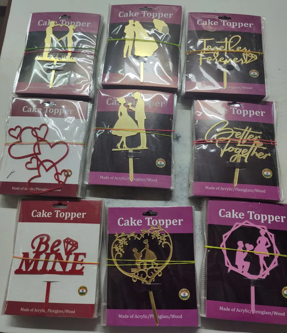 Gearing up for valentine's.. Valentine toppers ava...