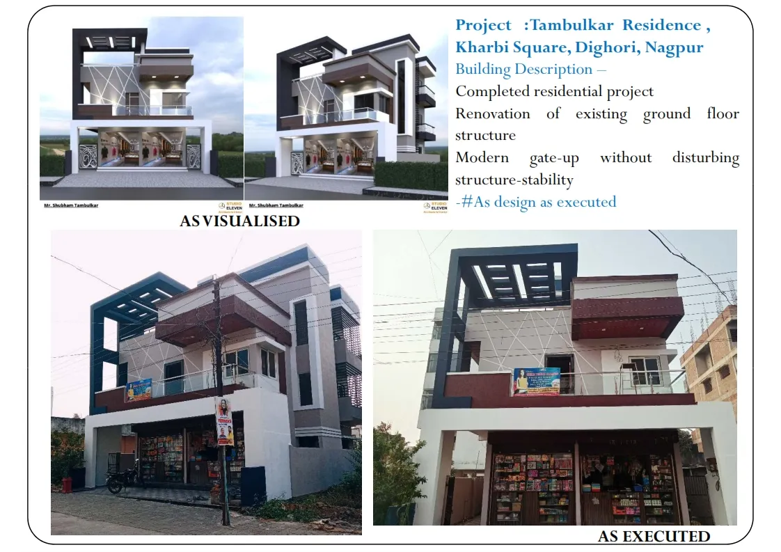 Project : Tambulkar Residence , Kharbi Square, ...