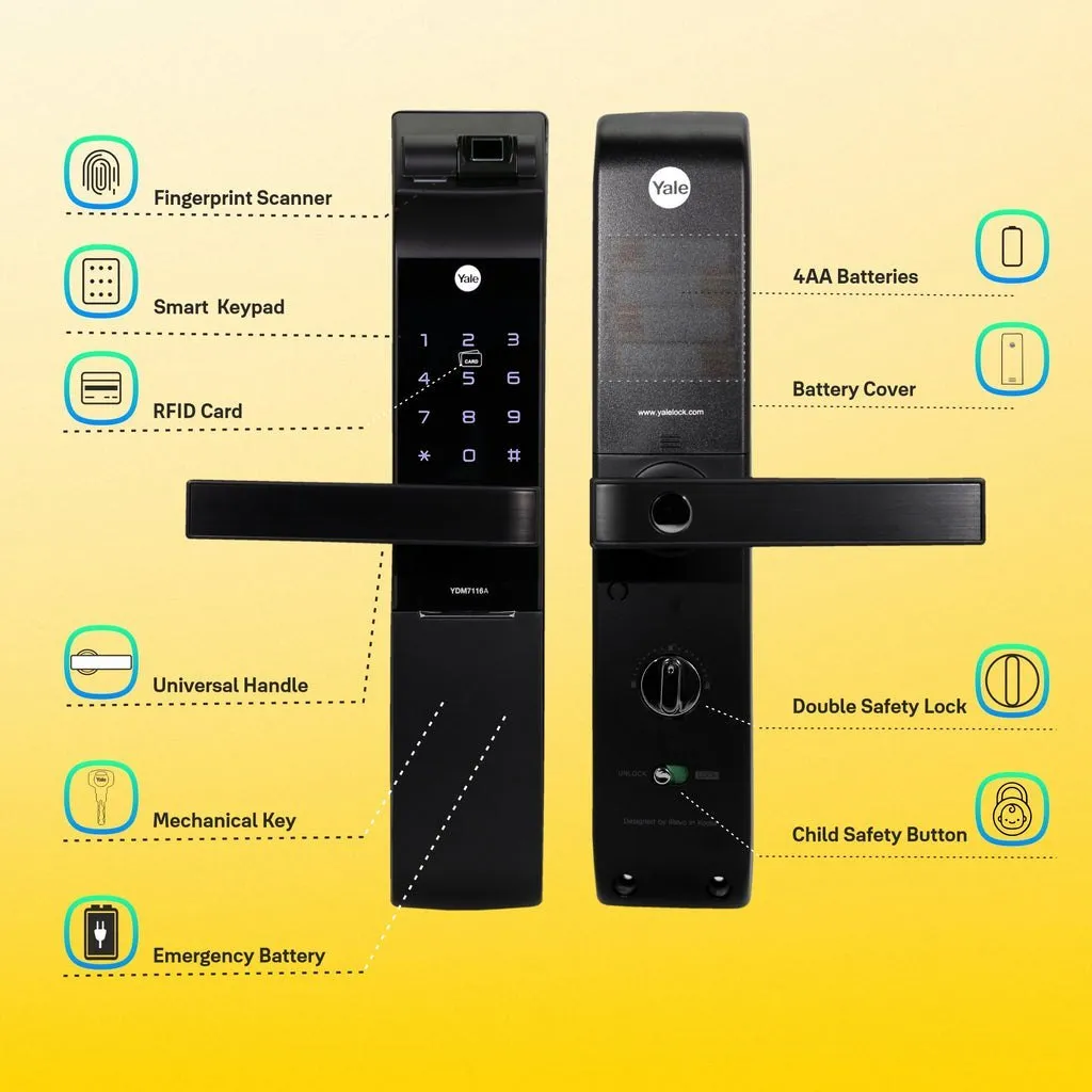 YALE DIGITAL LOCK AUTHORIZED DEALER
Yale digi...