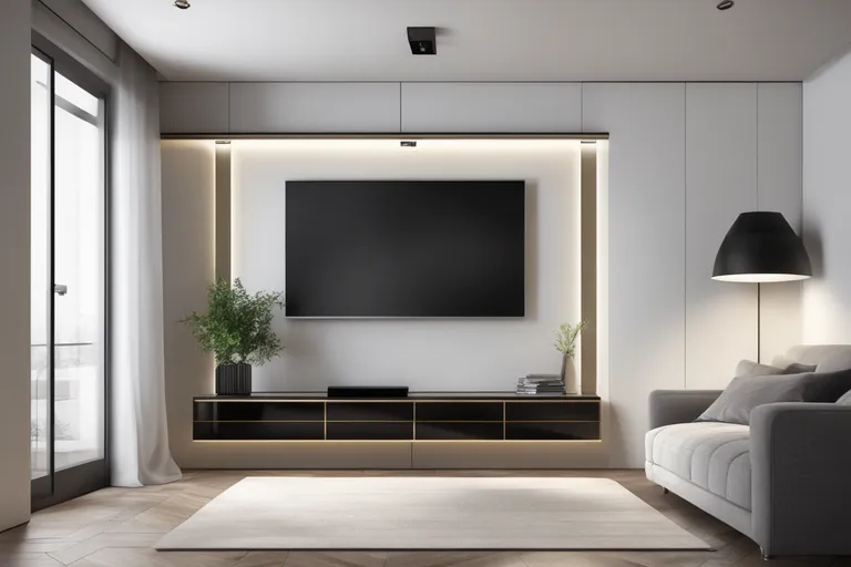 Wooden TV Unit Seller A wooden TV unit is a piece ...