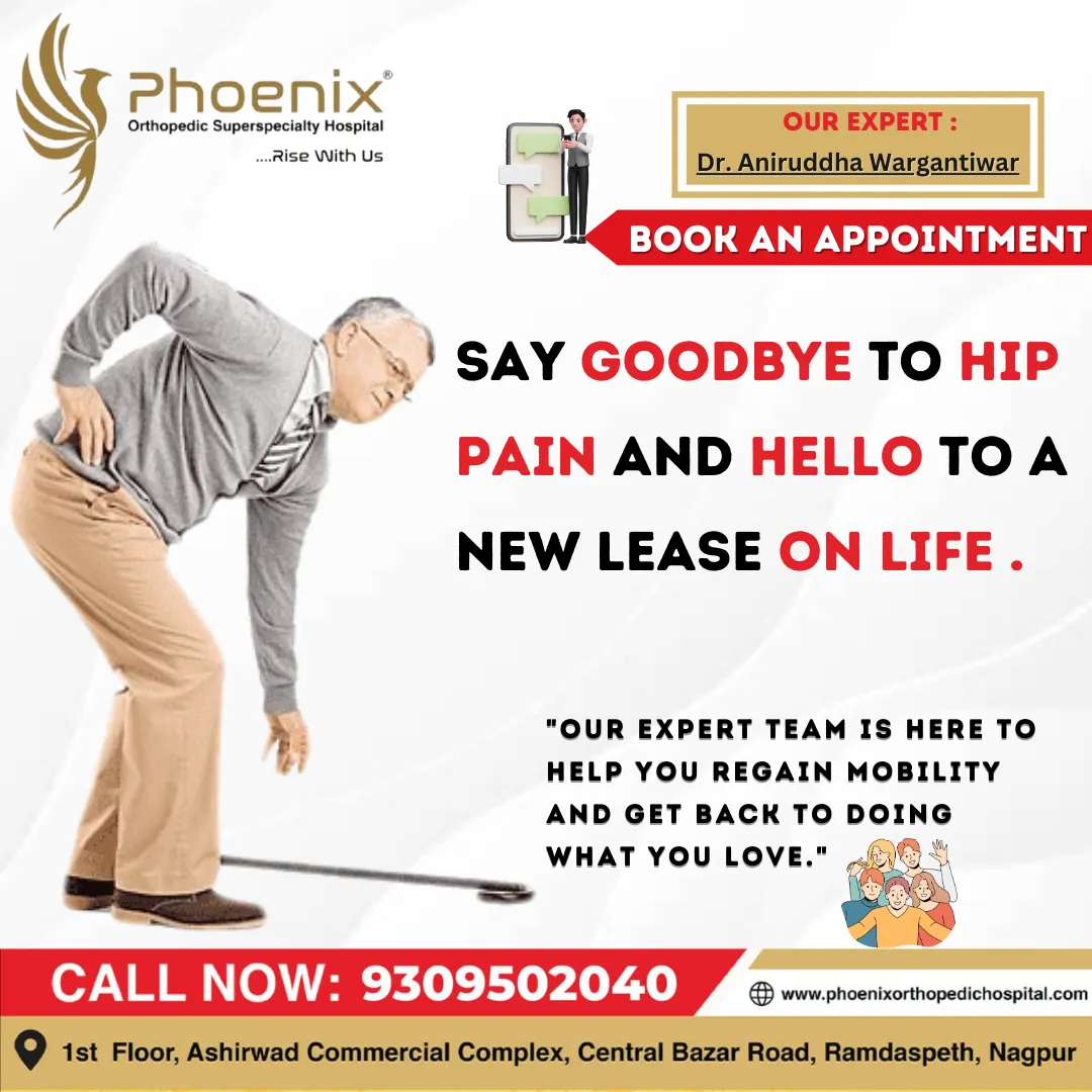 Say goodbye to hip pain and hello to a new lease o...