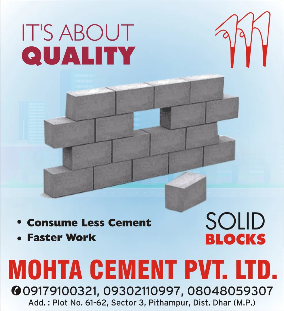 Best Solid Blocks Manufacturer in Indore
Tired of...
