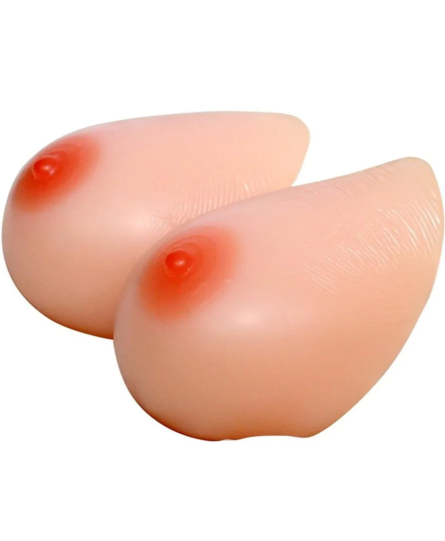 cross dress silicone breast forms. fuller not holl...