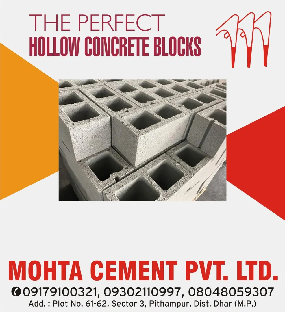 Top Hollow Concrete Blocks Manufacturer In Indore
...