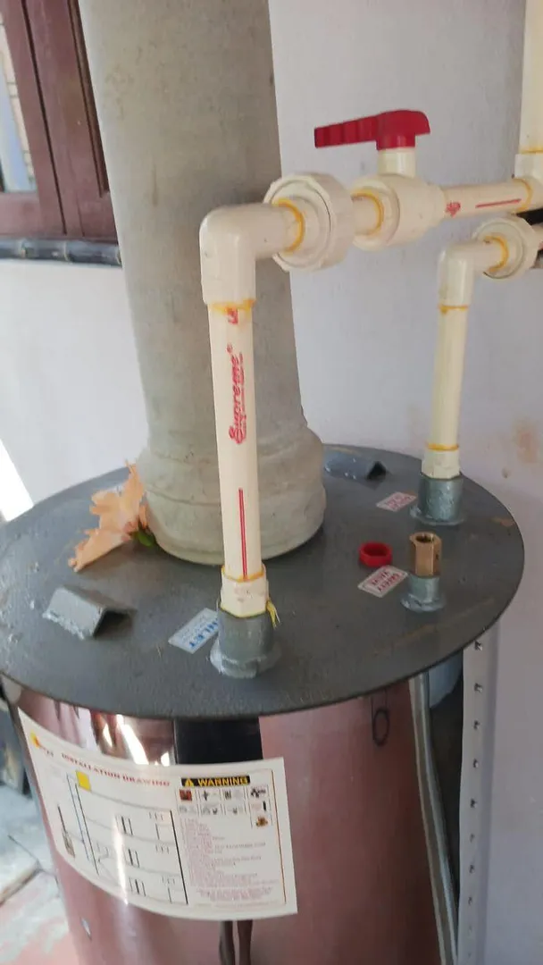 Wood-fired water heaters can heat water quickly, w...
