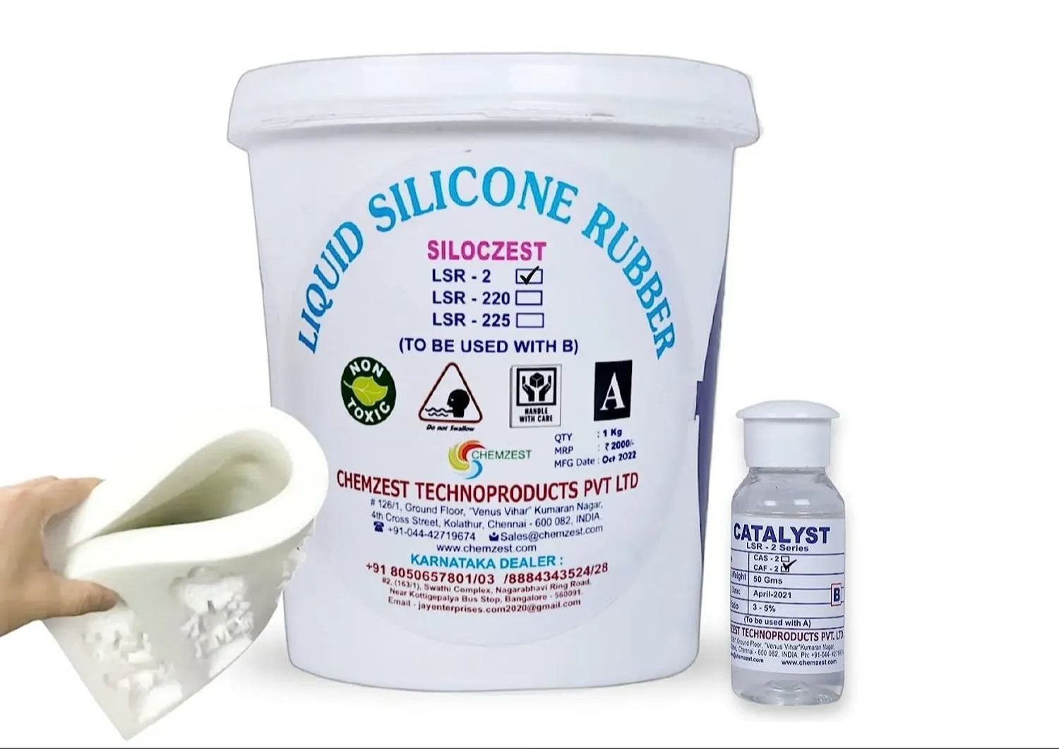 Use for Mold making applications like Fiber Castin...