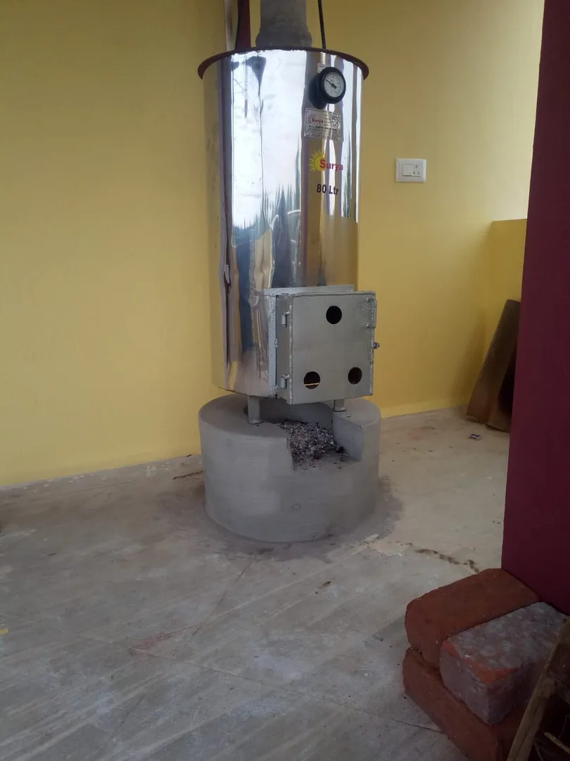 Water heater is appropriately sized to meet the ho...