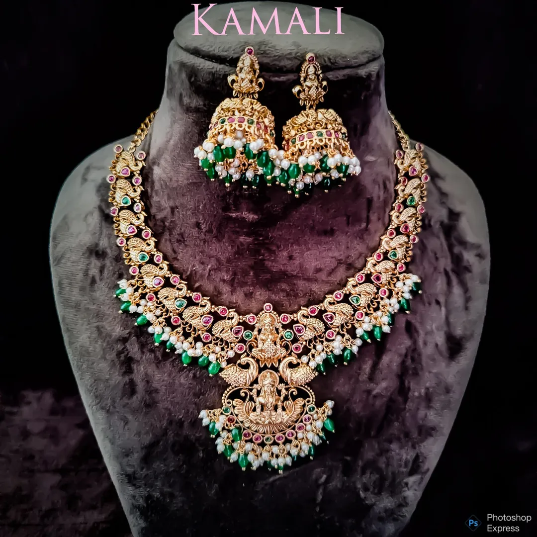 Kamali Antique Jewellery Collections
With Gutta P...