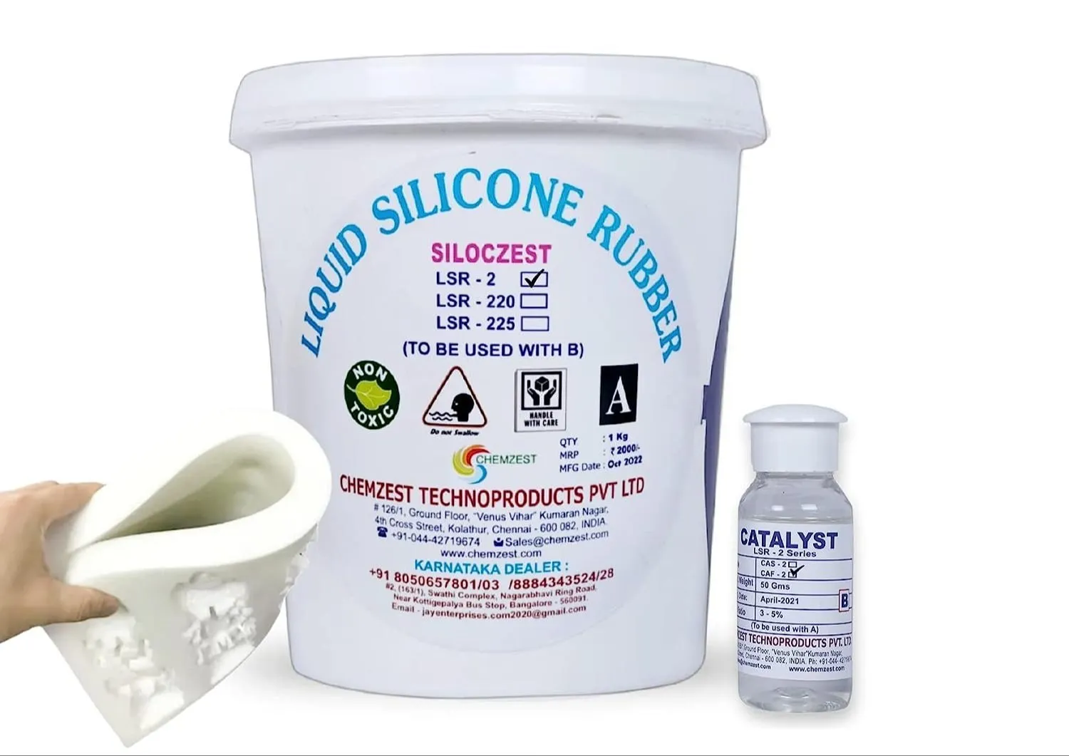 Use for Mold making applications like Fiber Castin...
