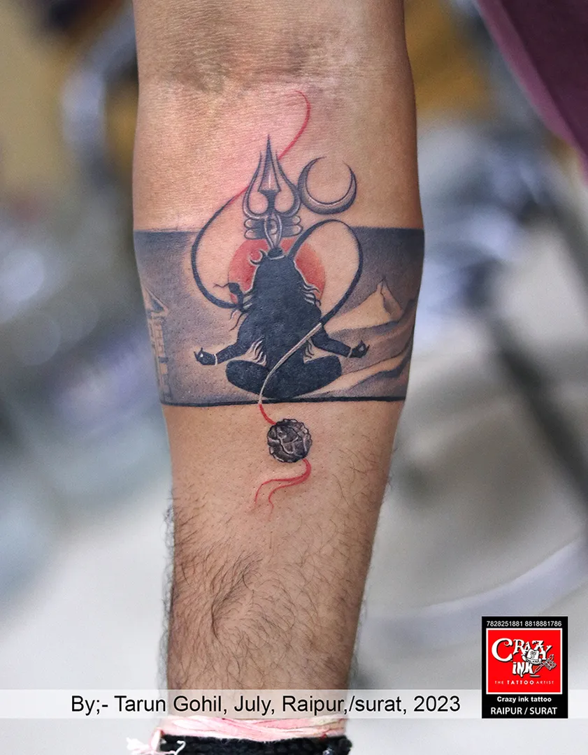 Lord Shiva band Tattoo Design
Shiva band ...