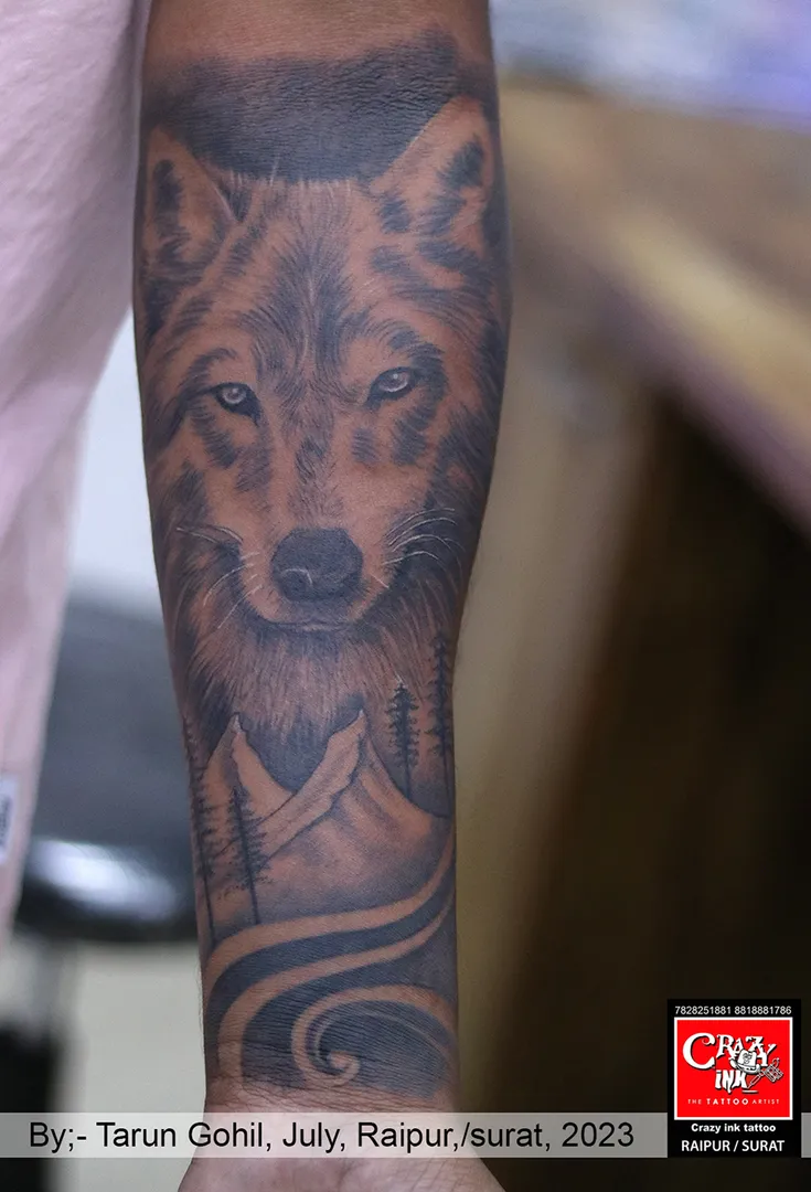 Wolf Tattoo Design
they represent the spiri...