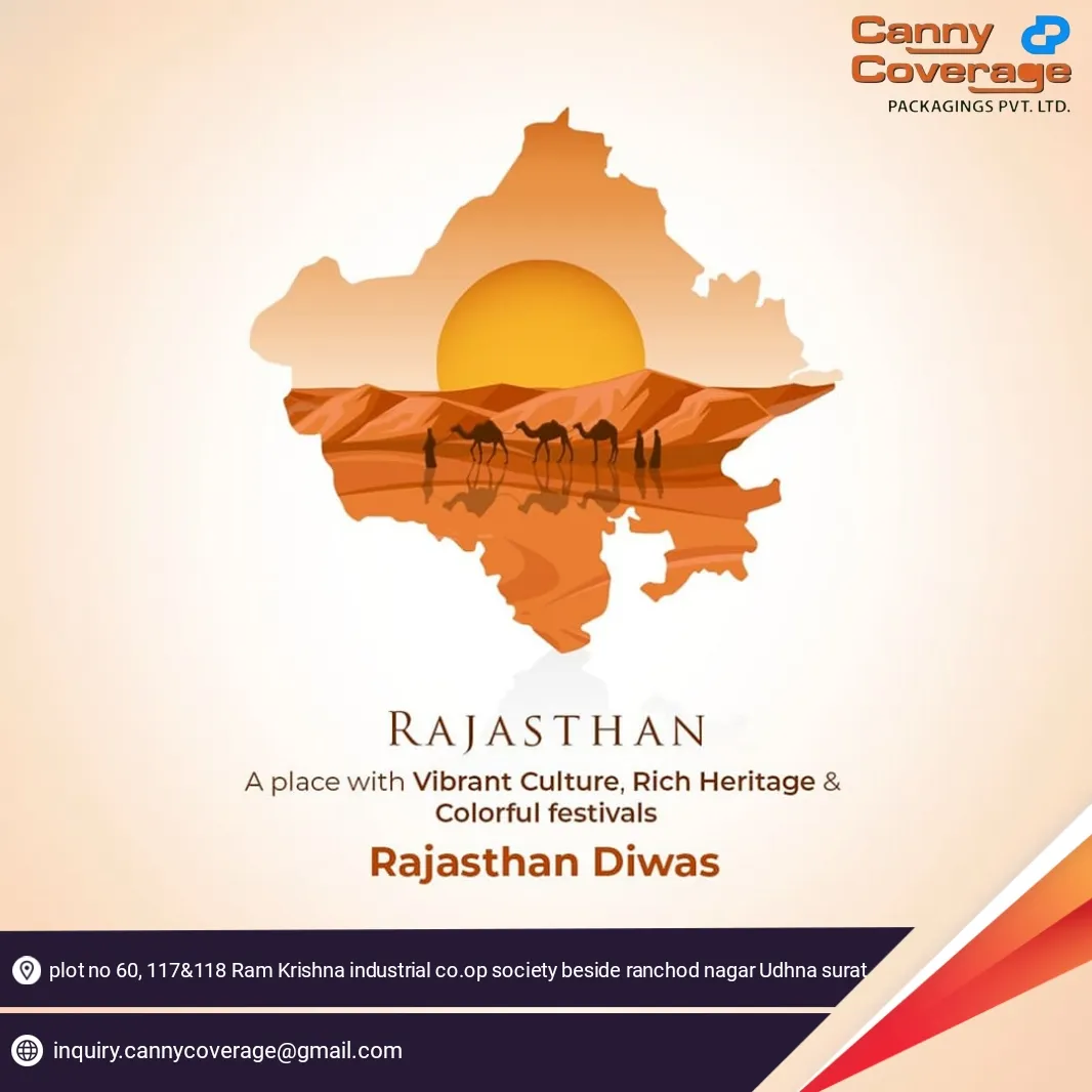 Happy Rajasthan Day
#pouchpackinginmumbai #packin...