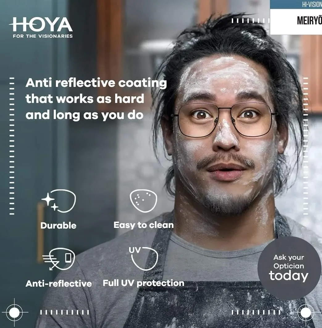 Unlock unmatched clarity with HOYA’s Hi-Vision Mei...