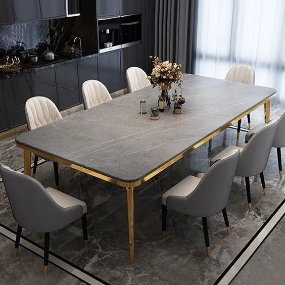 Marble Top Dining Table Set In Indore A marble top...