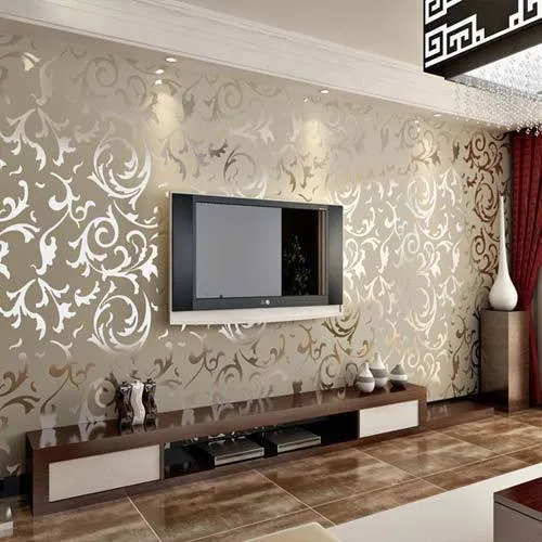 Trendy wallpapers for wall décor in living rooms |...