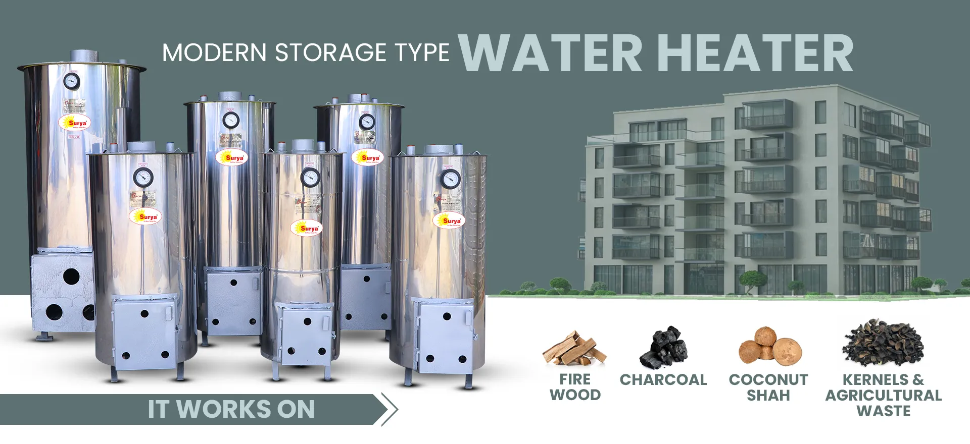 Our wood-fired water heaters are built for reliabi...