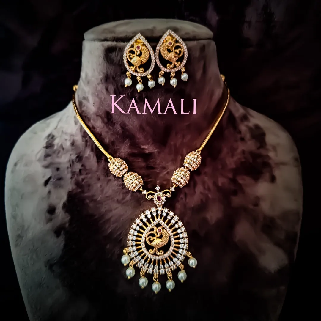 White Stone Necklace Set for Women
Kamali Queen L...