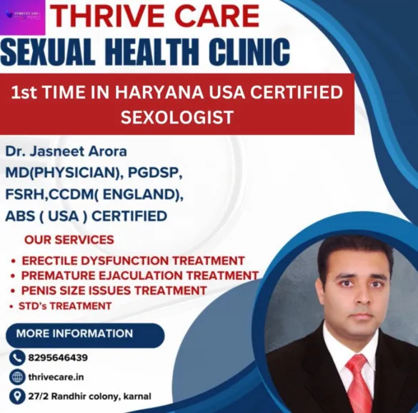 Best sexologist in near me Thrive care clinic Aro...