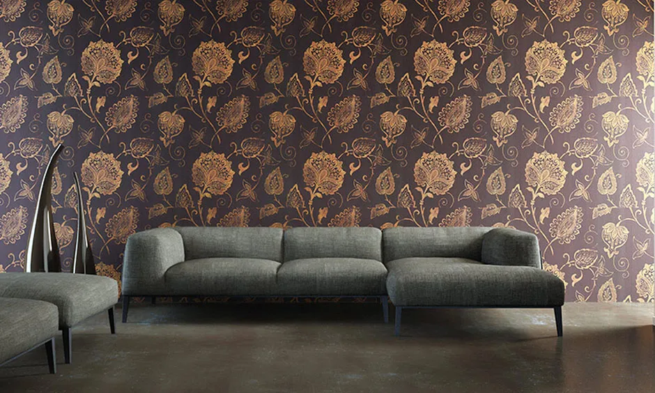 Trendy wallpapers for wall décor in living rooms |...
