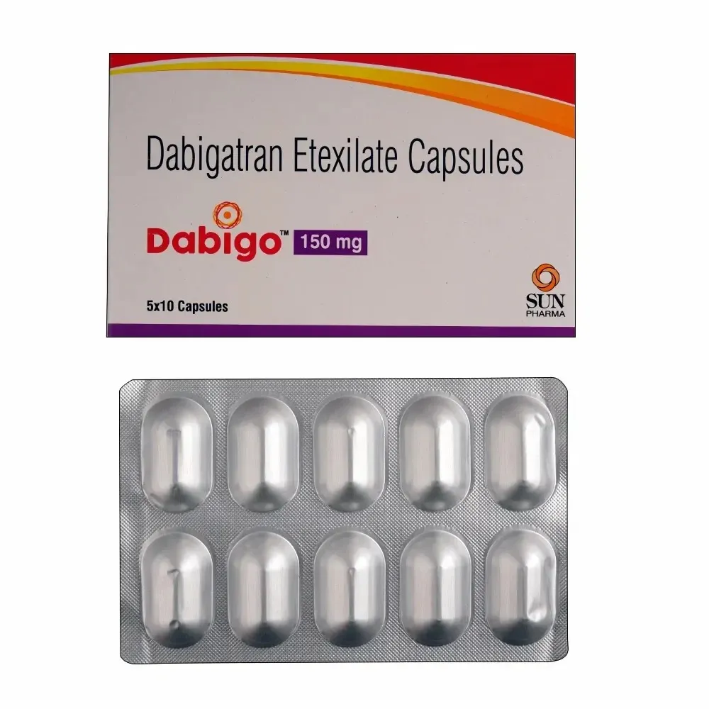 Dabigatran 110 mg / 150 mg Capsules Exporter from India | Fast Delivery Globally