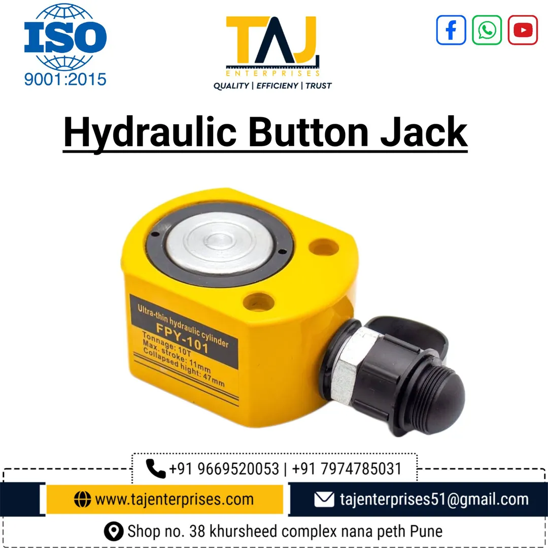 #TAJENTERPRISES
#buttonjack #bottlejack #india #hy...