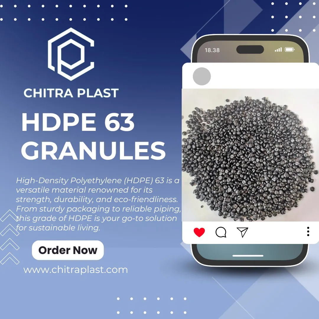 HDPE 63 granules manufacturers Delhi
"Meet HDPE 6...