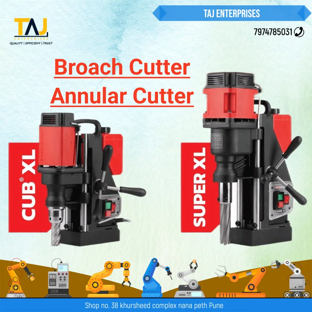 #TAJENTERPRISES
#broach #cutters #annularcutters #...