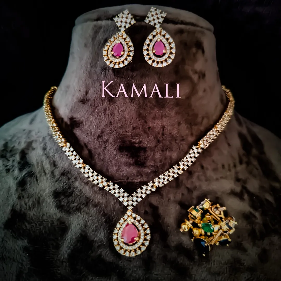 CZ White Stone and Purple stone collections
Kamal...
