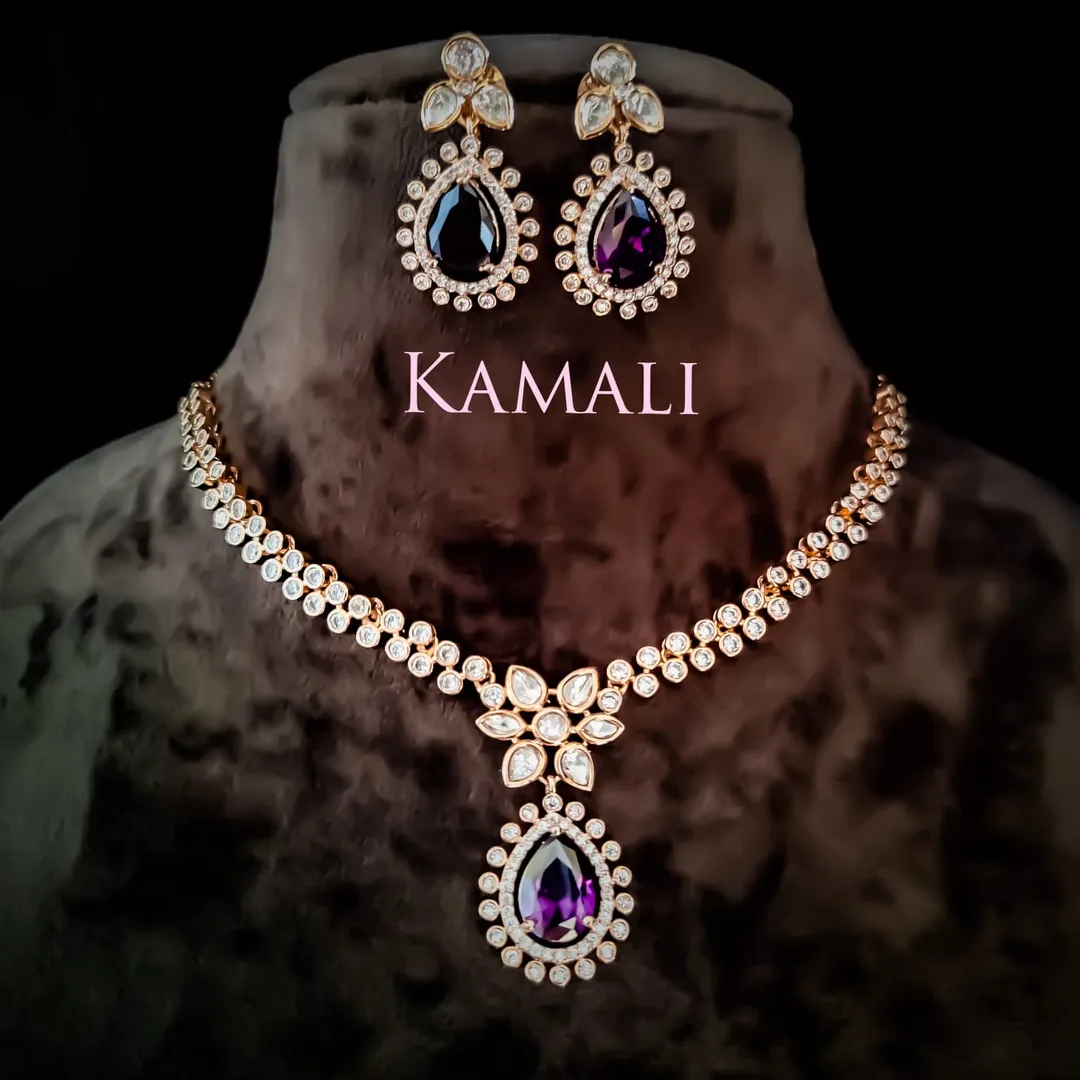 CZ White Stone and Purple stone collections
Kamal...